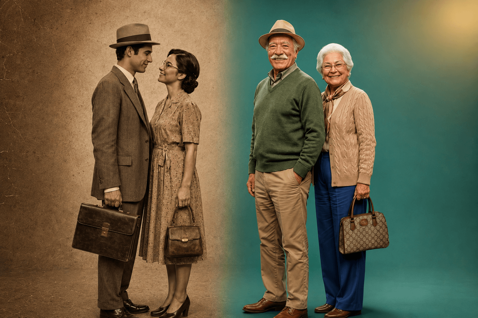 Desfile de abuelitos